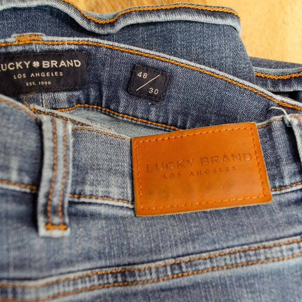Lucky Brand Delano Athletic-Fit Jeans 48x30 - Picture 1 of 2